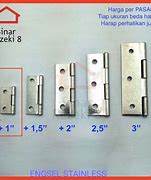 Berapa Ukuran Engsel Pintu