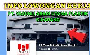 Loker Pabrik Plastik Cengkareng